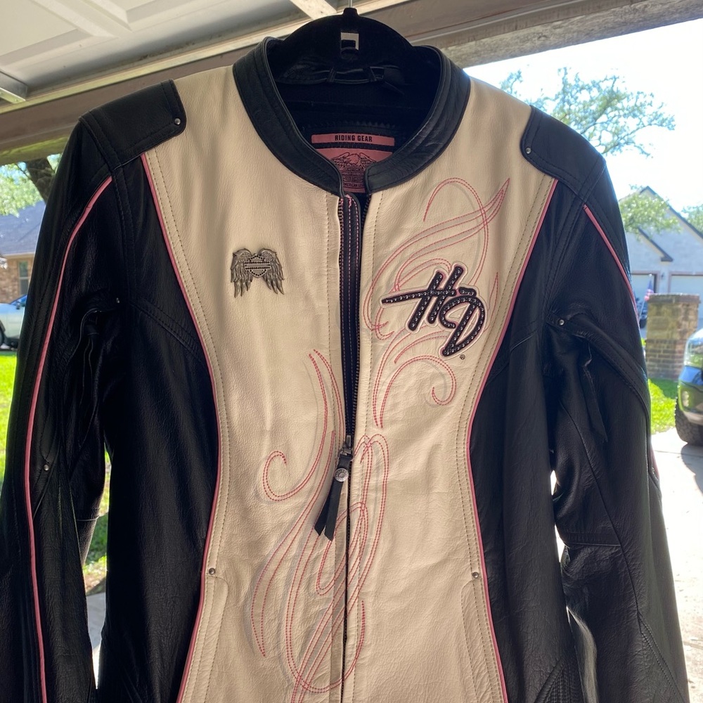 Leather Harley Davidson Jacket